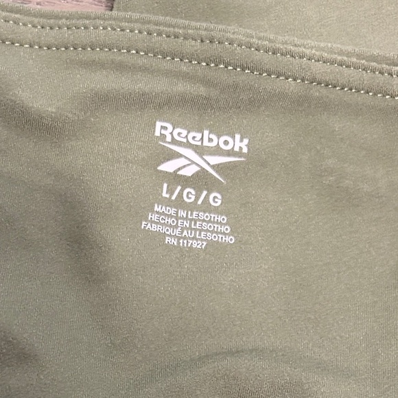 Reebok Olive Green Women's Leggings NWT - Picture 3 of 7